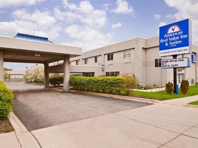 Americas Best Value Inn Waukegan Exteriör bild