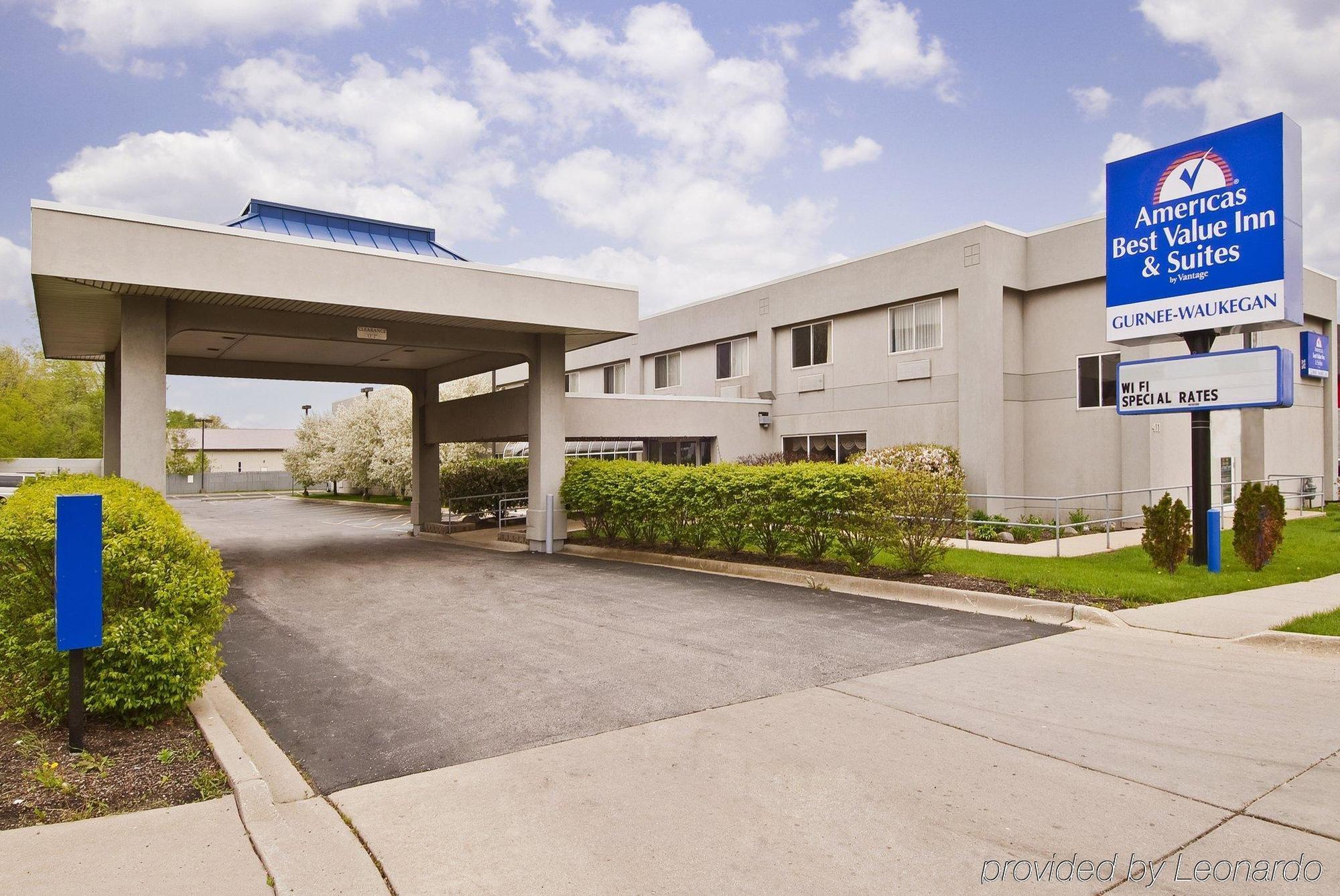 Americas Best Value Inn Waukegan Exteriör bild