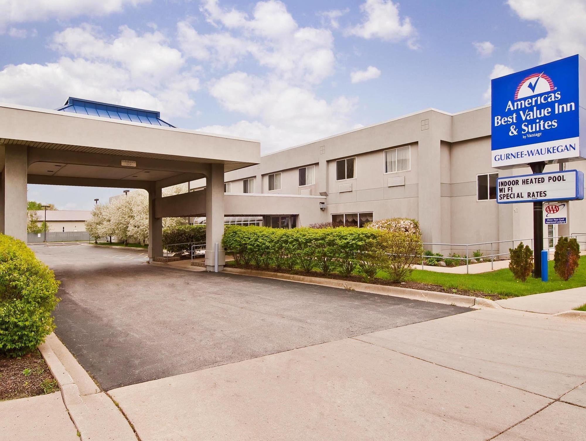 Americas Best Value Inn Waukegan Exteriör bild